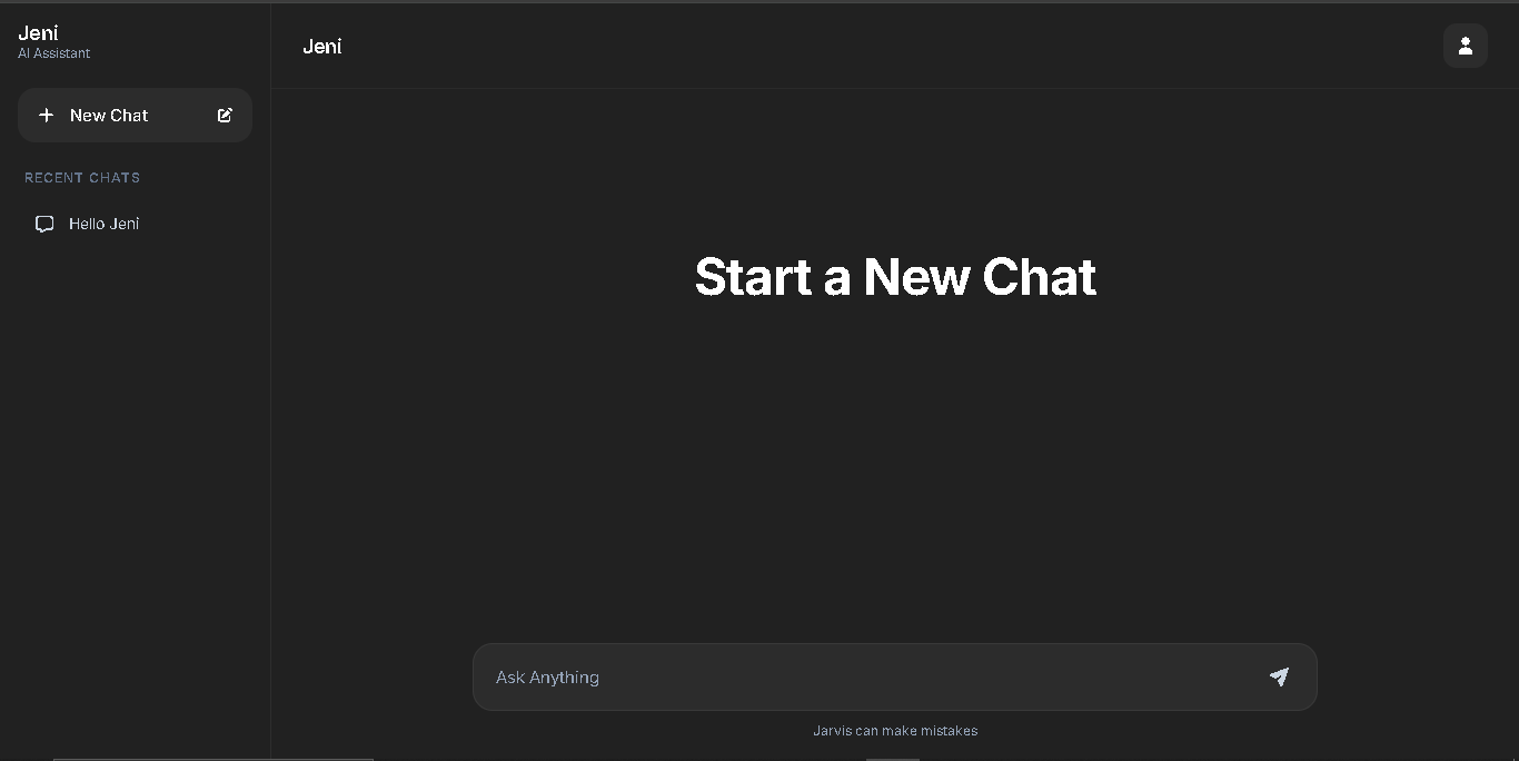 Jeni AI Chatbot